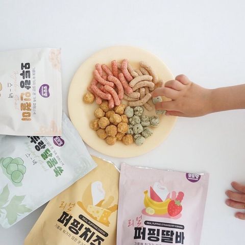 Bánh ăn dặm gạo que nướng Ddoddomam Hàn Quốc cho bé từ 6m