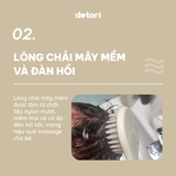 Set 2 Lược chải tóc, gôi đầu & massage đầu Dotori Hàn Quốc cho bé sơ sinh