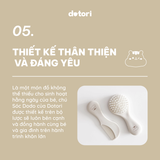 Set 2 Lược chải tóc, gôi đầu & massage đầu Dotori Hàn Quốc cho bé sơ sinh