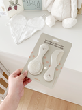 Set 2 Lược chải tóc, gôi đầu & massage đầu Dotori Hàn Quốc cho bé sơ sinh