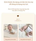 Thảm lót chống thấm Dotori Airy Waterproof Pad Organic Cotton 100% thấm hút tốt - PU cao cấp chống trượt