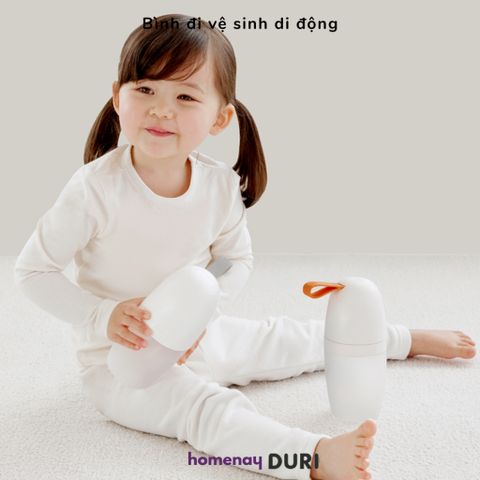 Bình vệ sinh di động Duri cho bé trai và bé gái