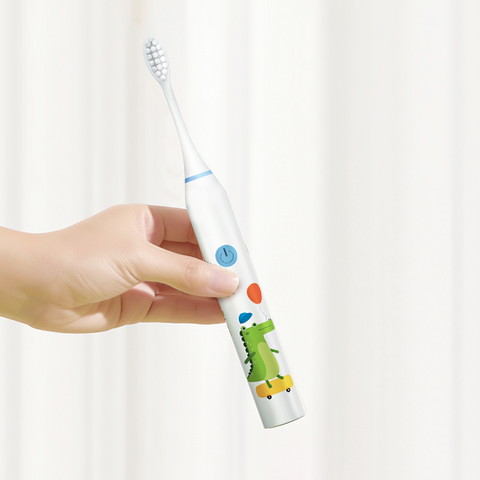Bàn chải sạc điện cho bé Little Bykker, Hươu cao cổ/ Thỏ Hồng/ Cá sấu/ Gấu xanh