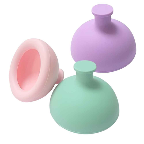 Cốc vỗ lưng Macaron Silicone hỗ trợ ợ hơi cho bé Little Bykker Đan Mạch