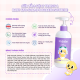 Combo QUÀ TẶNG SOYBEBE Sữa Tắm Gội & Lotion dưỡng ẩm Thuần Chay & Kem Chống Nắng Dành Cho Bé Chàm Sữa, VDCĐ,Nhạy Cảm