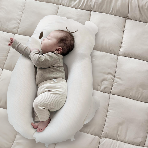 Gối Ôm Chắn Bé Đa năng Hình Sóc Dotori Chống giật mình giúp bé ngủ ngon