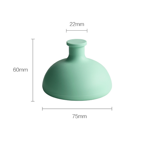 Cốc vỗ lưng Macaron Silicone hỗ trợ ợ hơi cho bé Little Bykker Đan Mạch