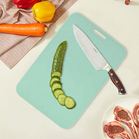 Thớt Silicone cao cấp hai mặt dày dặn kháng khuẩn chịu nhiệt độ cao Little Bykker Đan Mạch
