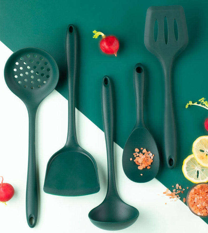 Dụng cụ làm bếp Silicone cao cấp chống dính và chịu nhiệt độ cao Little Bykker Đan Mạch