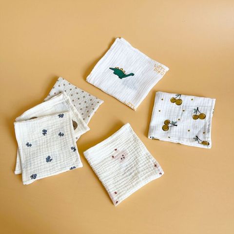 Khăn sữa sơ sinh CHIPMUNK chất vải xô muslin organic