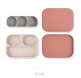 KHAY ĂN DẶM SILICONE ĐẾ HÍT CÓ NẮP DONOMAMAZONE BLW - MADE IN KOREA