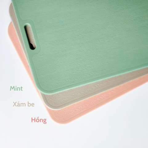 Thớt Silicone cao cấp hai mặt dày dặn kháng khuẩn chịu nhiệt độ cao Little Bykker Đan Mạch