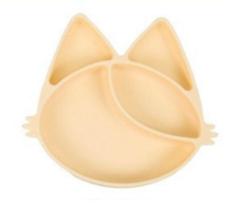 Khay silicone mèo MOA chia ngăn có đế hít Bluemama