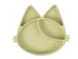 Khay silicone mèo MOA chia ngăn có đế hít Bluemama