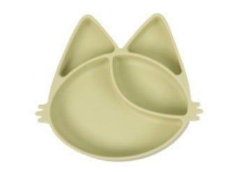 Khay silicone mèo MOA chia ngăn có đế hít Bluemama