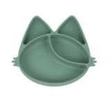 Khay silicone mèo MOA chia ngăn có đế hít Bluemama