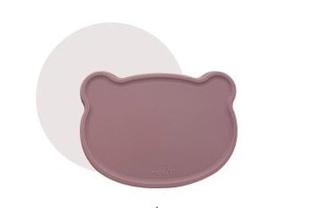 Nắp Đậy Khay/ Đĩa Hình Gấu Silicone Bạch Kim Bluemama Modui