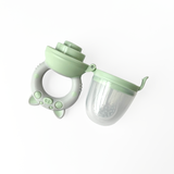 Túi nhai Silicone cao cấp cho bé Không BPA có khóa an toàn Little Bykker Đan Mạch