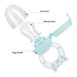 Túi nhai Silicone cao cấp cho bé Không BPA có khóa an toàn Little Bykker Đan Mạch