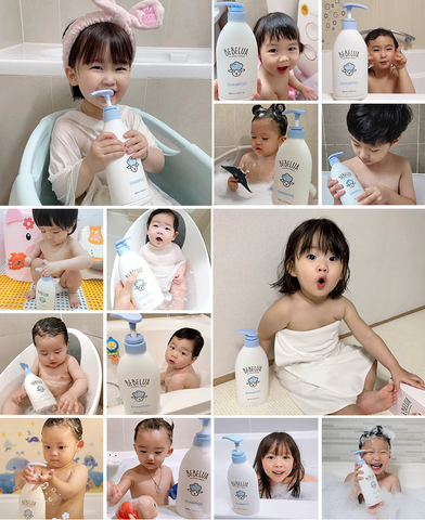 Dầu Gội Dưỡng Ẩm 2 trong 1 BEBELUA Chính Hãng Hàn Quốc 500ml