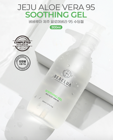 Gel Lô Hội Làm Dịu Da An Toàn Cho Bé BEBELUA 300ml