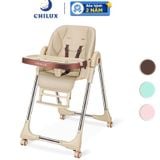 Ghế Ăn Dặm Cho Bé CHILUX Grow S – Điều chỉnh độ cao linh hoạt, ngã lưng 5 cấp độ