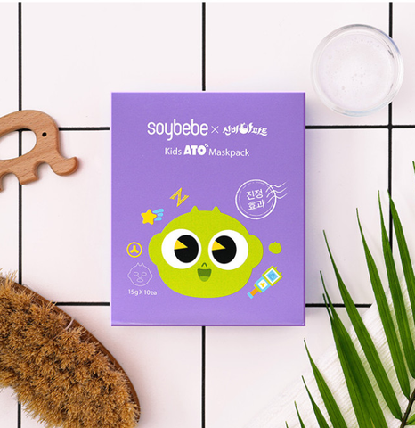 Mặt Nạ Dưỡng Da Cấp Ẩm Dịu Nhẹ Soybebe cho bé (Phiên bản Sinbi)