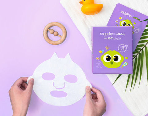 Mặt Nạ Dưỡng Da Cấp Ẩm Dịu Nhẹ Soybebe cho bé (Phiên bản Sinbi)