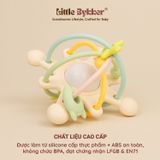 Gặm nướu Silicone Cao cấp Galaxy Dải ngân hà Vũ trụ Little Bykker Đan Mạch 2 phiên bản