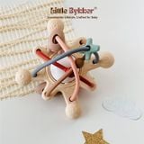 Gặm nướu Silicone Cao cấp Galaxy Dải ngân hà Vũ trụ Little Bykker Đan Mạch 2 phiên bản