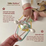 Gặm nướu Silicone Cao cấp Galaxy Dải ngân hà Vũ trụ Little Bykker Đan Mạch 2 phiên bản