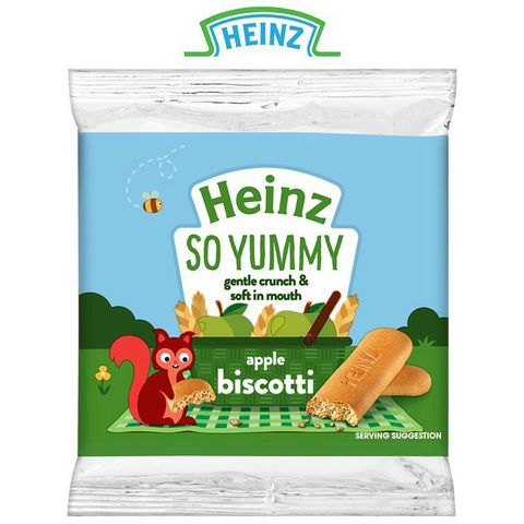 Bánh ăn dặm Heinz cho bé từ 7m