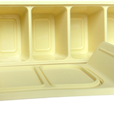 Khay 6 ngăn trữ đông đồ ăn dặm cho bé/Khay đá Silicone cao cấp chịu nhiệt cao Little Bykker Đan Mạch - 45g/ngăn