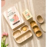 KHAY ĂN DẶM SILICONE ĐẾ HÍT CÓ NẮP DONOMAMAZONE BLW - MADE IN KOREA