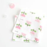 Set 10 khăn sữa cotton Dalpong Hàn quốc cho bé, kích cỡ 30 x 30cm