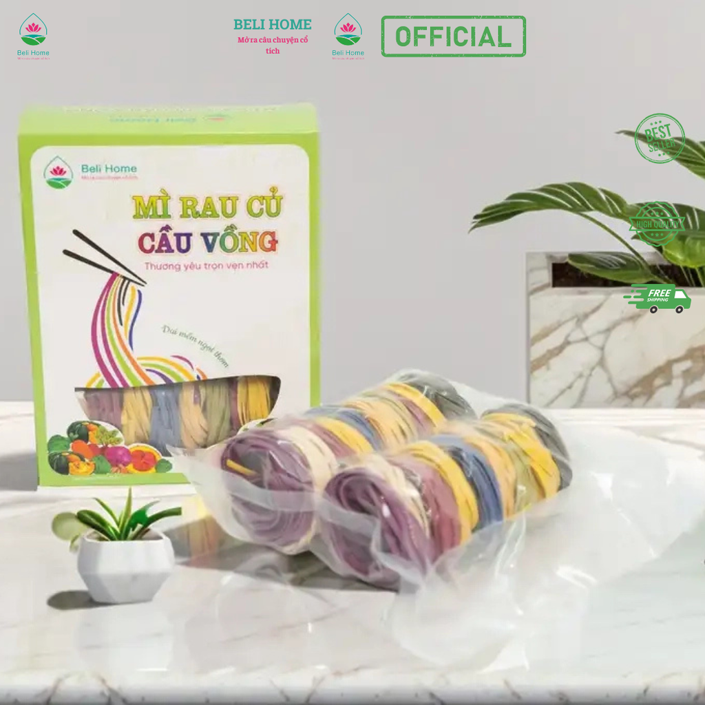 Mỳ Cầu Vồng sợi trung 250 gram