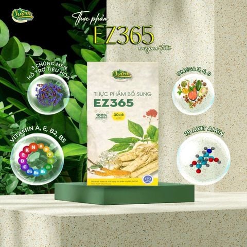 Enzyme tươi 365 Charm Food  đào thải độc tố thanh lọc cơ thể
