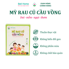 Mỳ cầu vồng rau củ Beli Home 250 gram