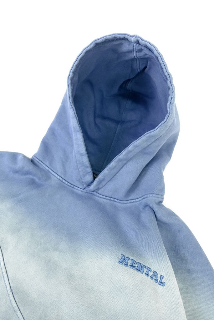 MENTAL EMBROIDERY WASH BOXY HOODIE
