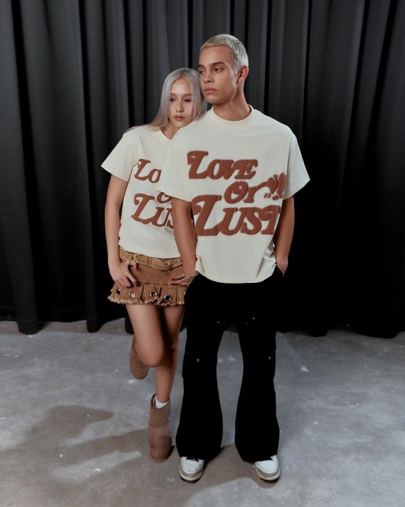 MENTAL LOVE OR LUST BOXY  T - SHIRT
