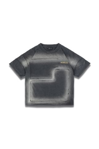 MENTAL HIDDEN PATCH WASH BOXY T - SHIRT