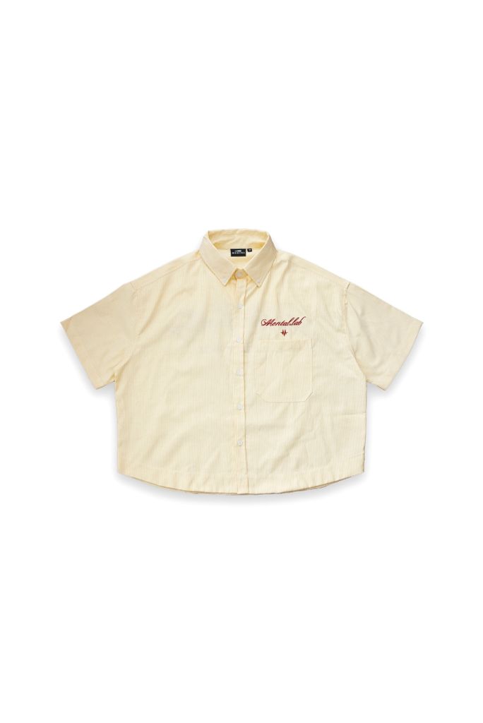 MENTAL VACATION PINSTRIPE SHIRT
