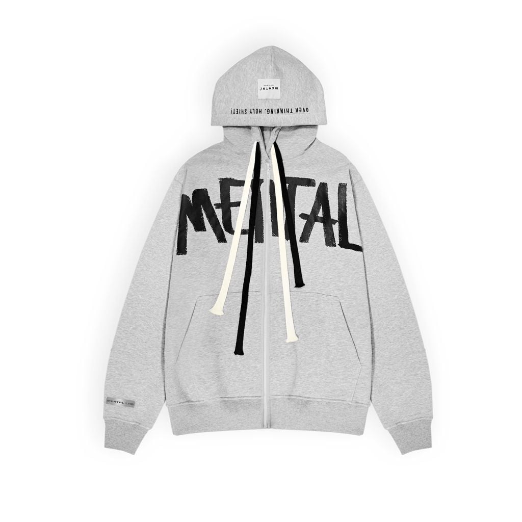 MENTAL PRINTED HOODIE ZIP