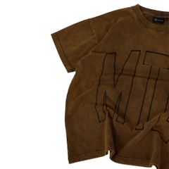 MENTAL ATELIER MTL BLEACHED BOXY T-SHIRT