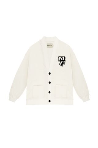 MENTAL MT CHENILLE PATCHES CARDIGAN