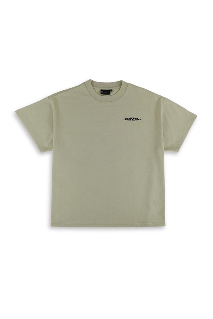 MENTAL EVERYDAY BOXY T-SHIRT /POWDER/
