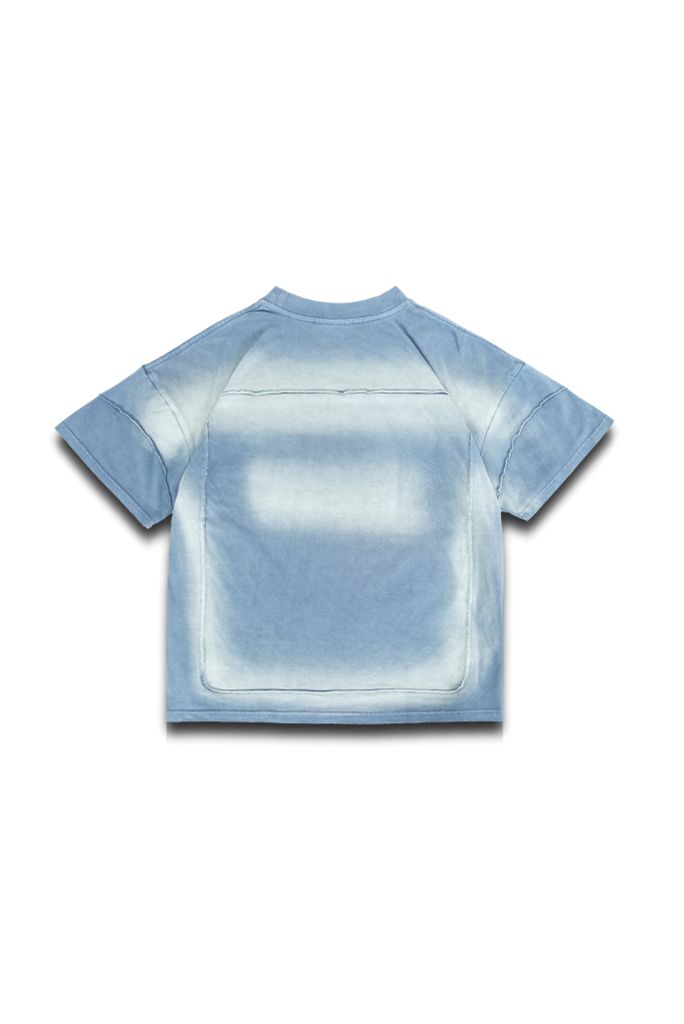 MENTAL HIDDEN PATCH WASH BOXY T - SHIRT