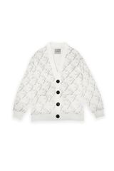 MENTAL MT MONOGRAM CARDIGAN