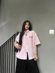 MENTAL VACATION PINSTRIPE SHIRT