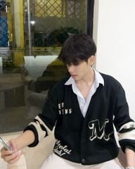 MENTAL STRIPES KNIT CARDIGAN